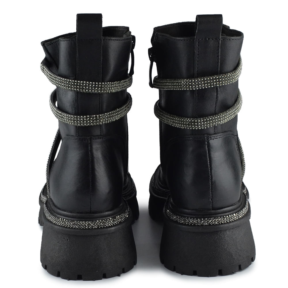 Coturno Trilha da Lua Feminino com Strass C255 - Foto 3