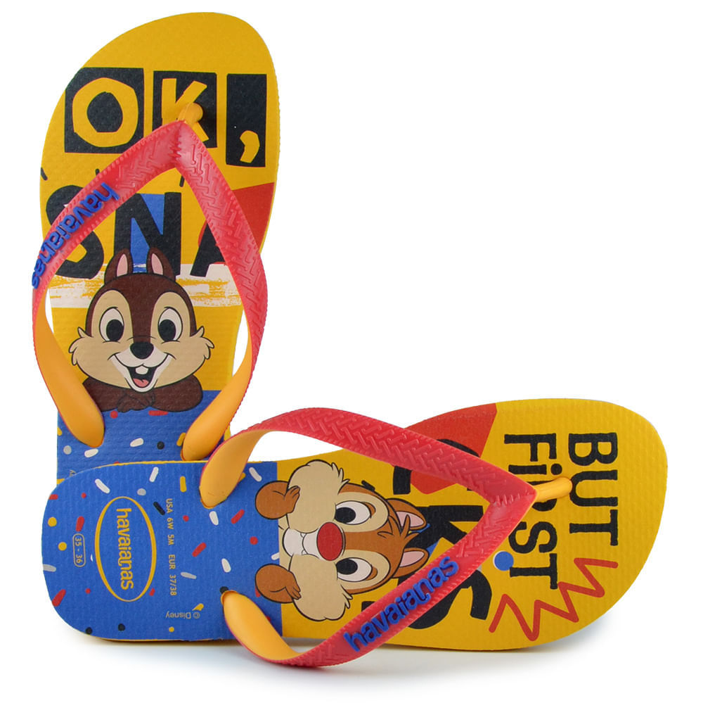 Chinelo XS Havaianas DISNEY STYLISH - Foto 1