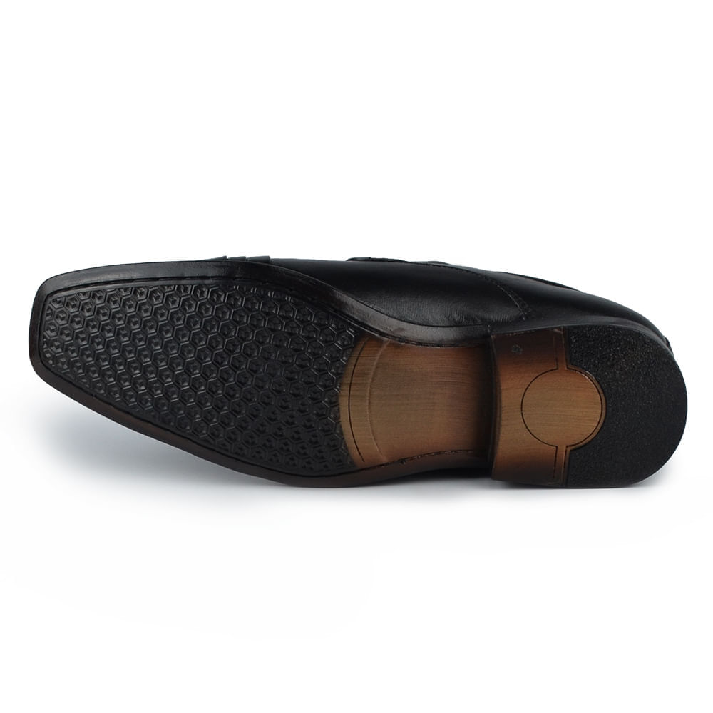 Sapato Social Masculino Zapattero  Couro 154 - Foto 6