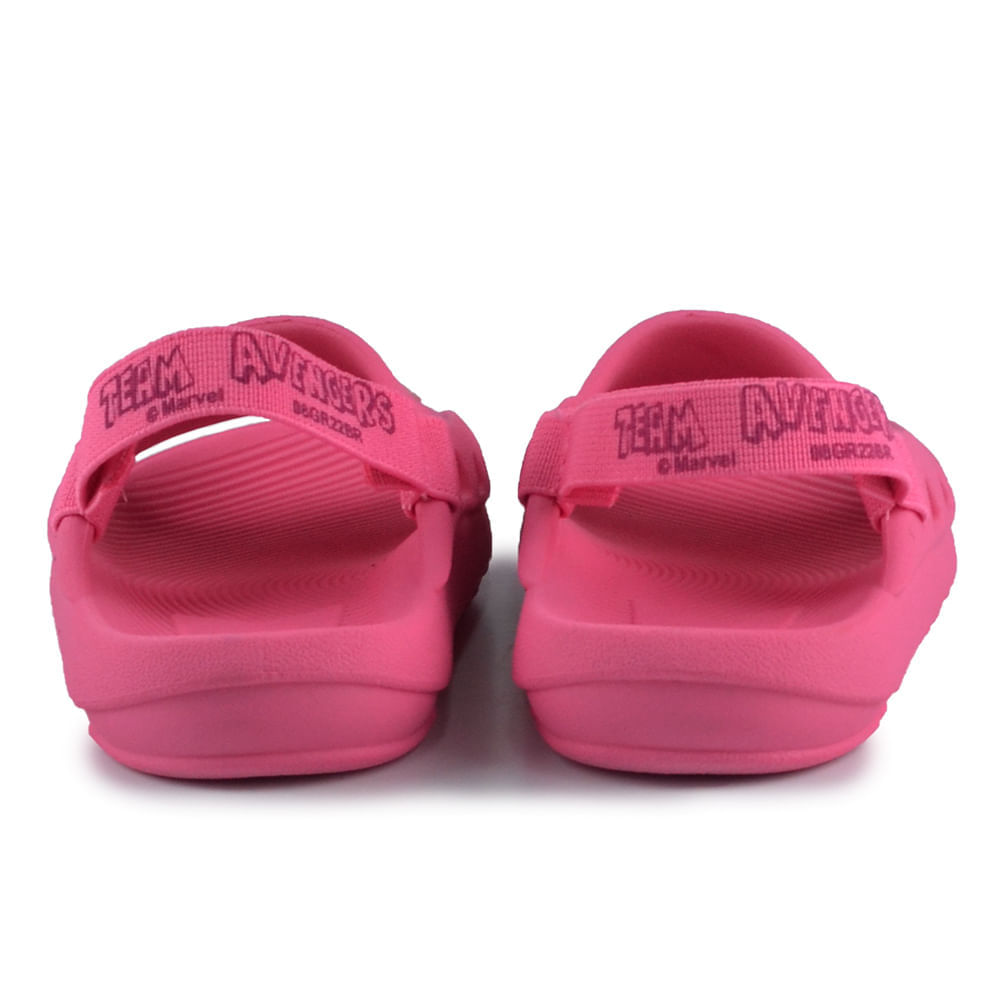 Chinelo Slide Grendene Unissex Bebê Vingadores Marvel 22789 - Foto 3