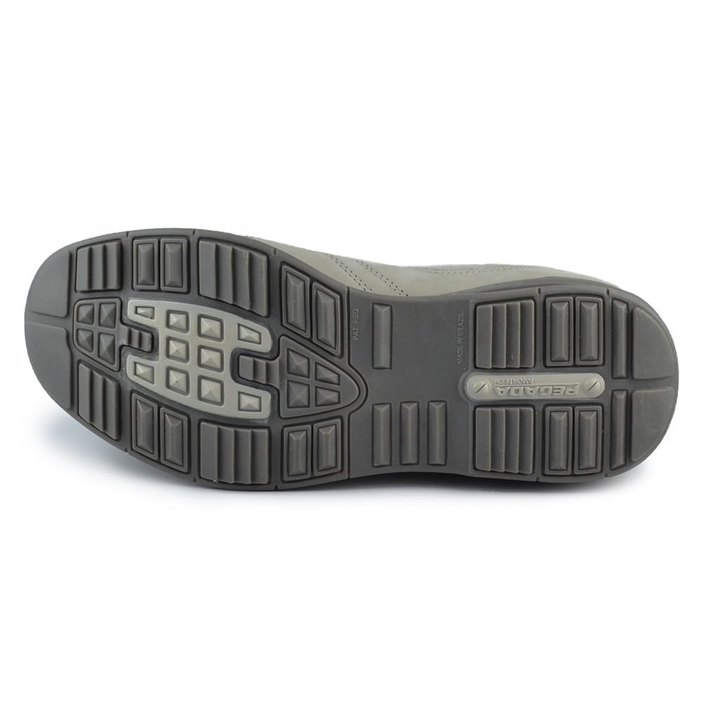 Sapatênis Masculino Pegada Couro 114858 - Foto 6