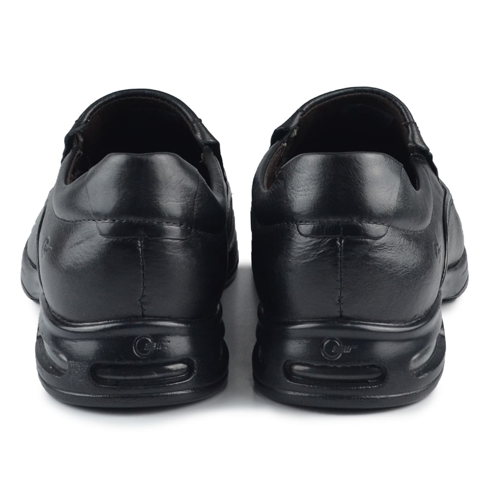 Sapato Social Masculino Democrata Air Couro 448027 Lojas Kikos