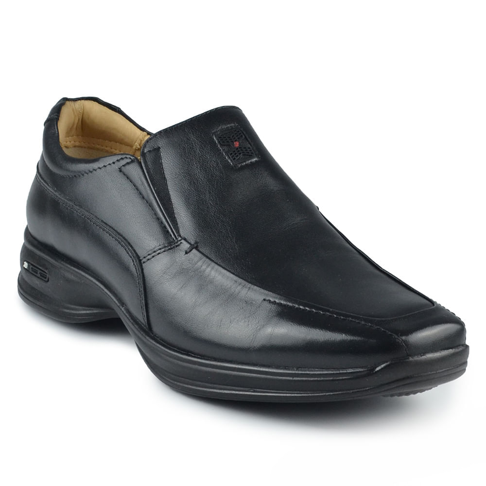 Sapato Social Masculino Jota Pe 3d Soft Couro 70804 - Foto 2