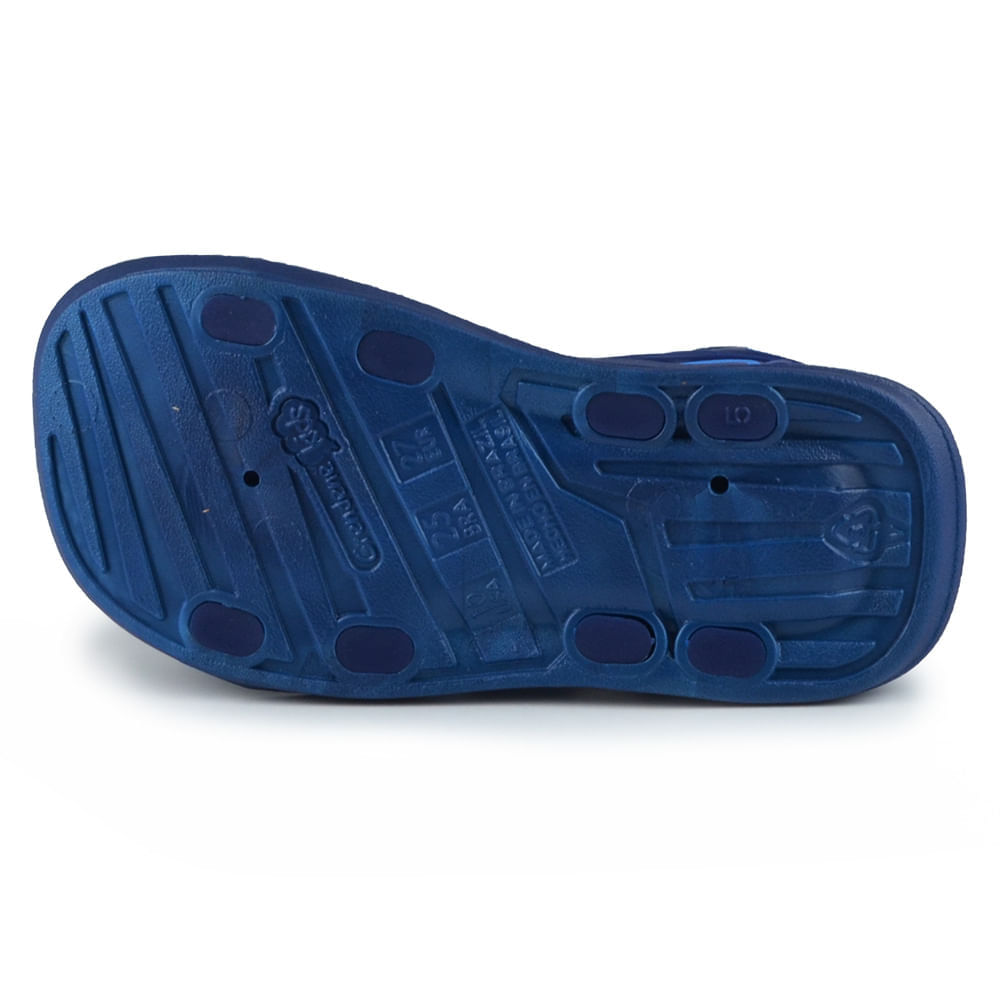 Sandália Infantil Grendene Masculino Sonic  22913 - Foto 6