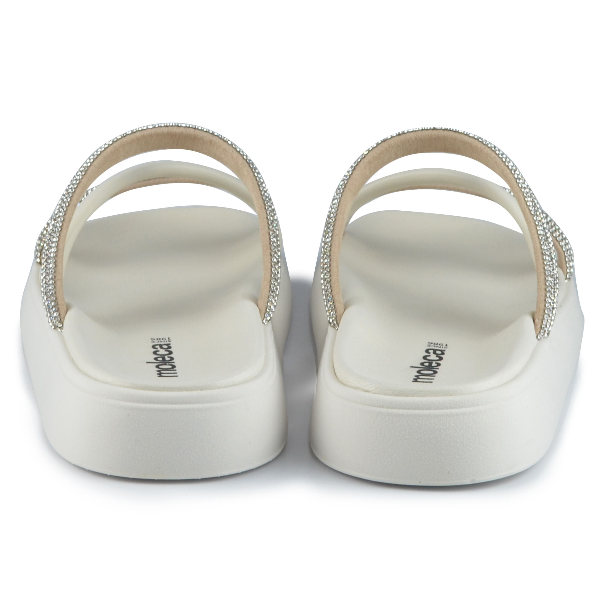 Sandália Flatform Moleca Feminina Strass - Brilho TM 5469.121 - Foto 3