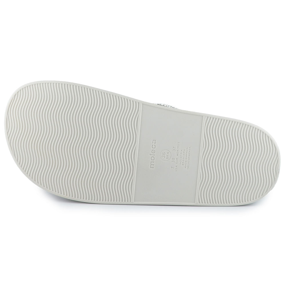 Sandália Flatform Moleca Feminina Strass - Brilho TM 5469.121 - Foto 6