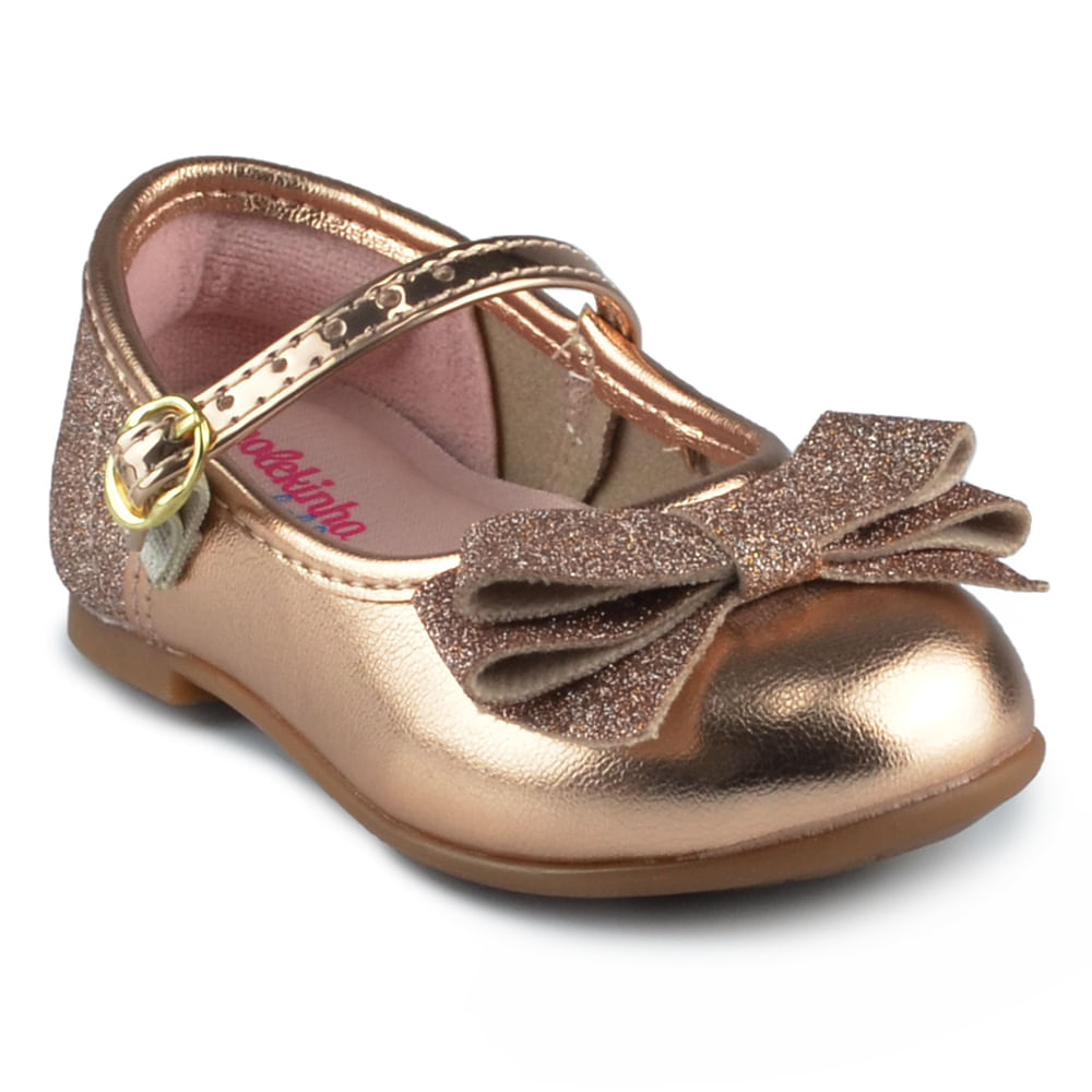 Sapatilha Infantil Molekinha Feminina 2106.1043 - Foto 2