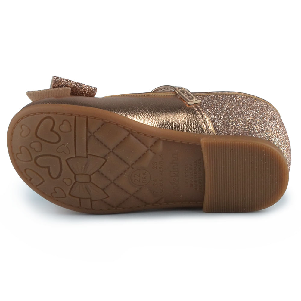 Sapatilha Infantil Molekinha Feminina 2106.1043 - Foto 6