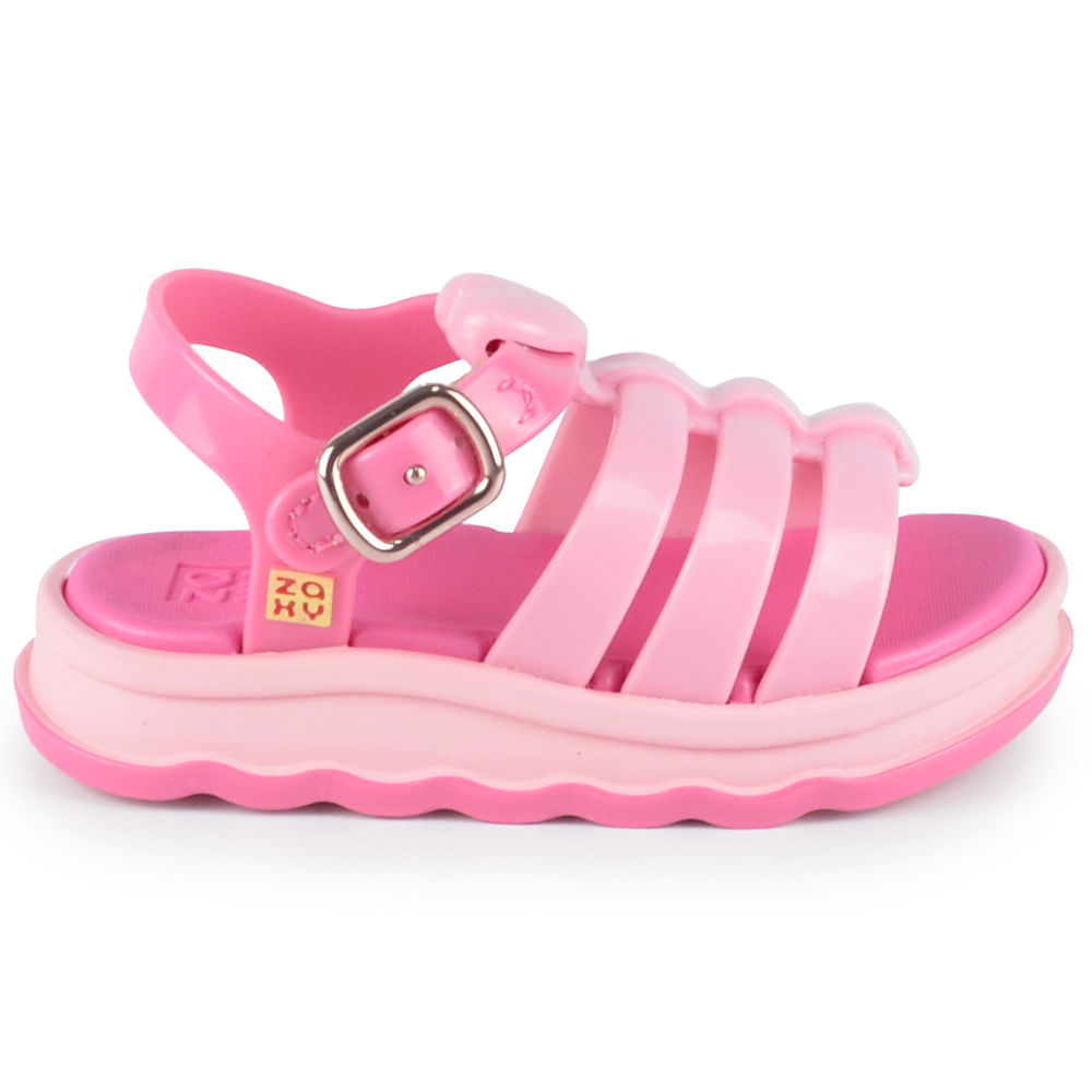 Sandália Infantil Zaxy Feminina Coração 18859 - Foto 1