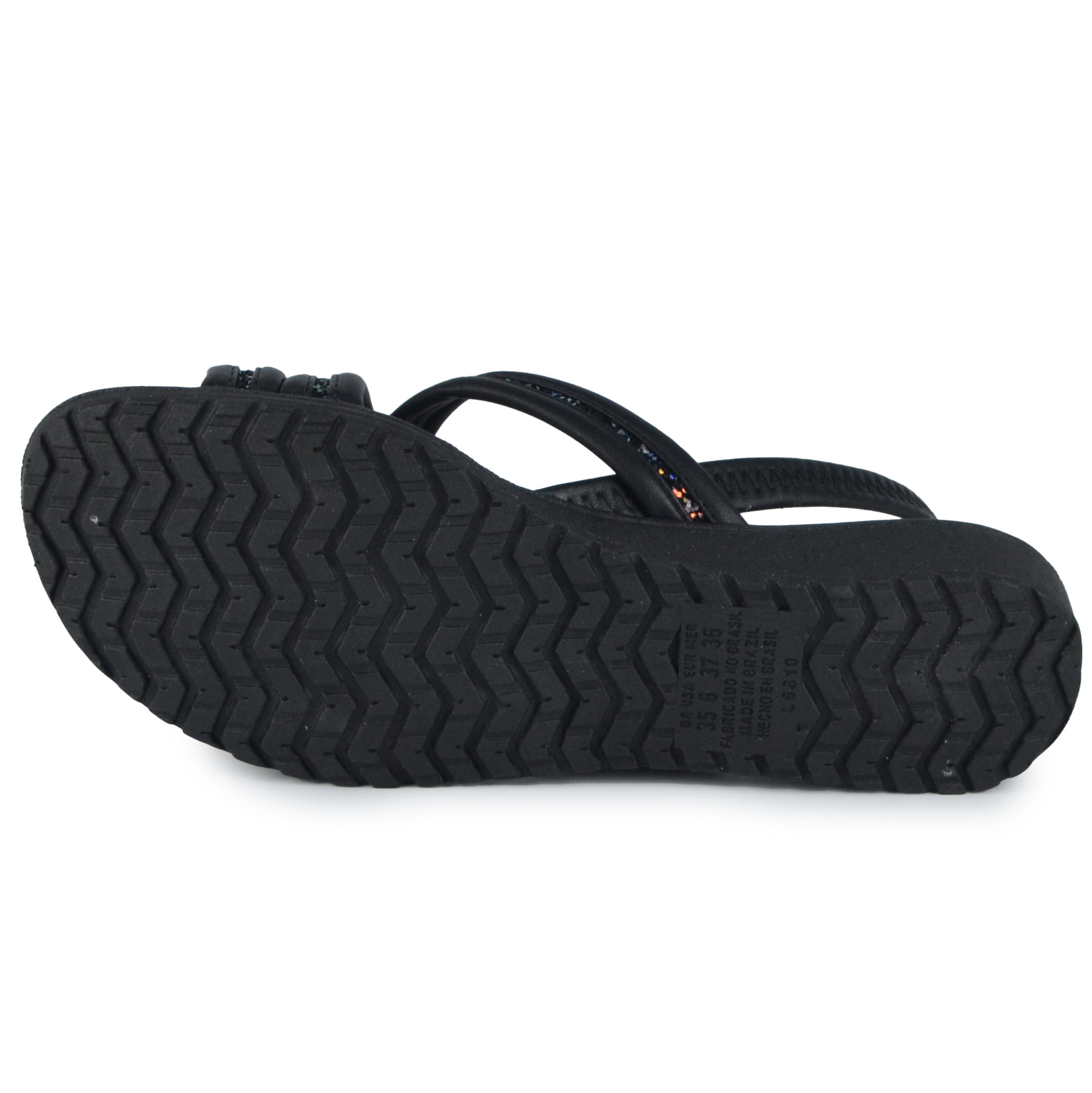 Sandália Papete Campesi Feminina Glitter - Brilho L9513 - Foto 5