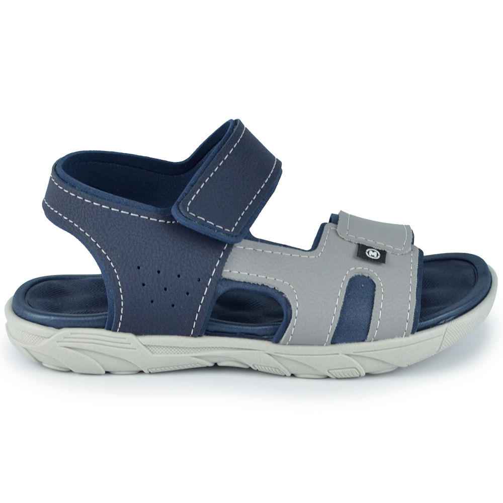 Sandália Papete Molekinho Infantil Masculino 2400.139 - Foto 1