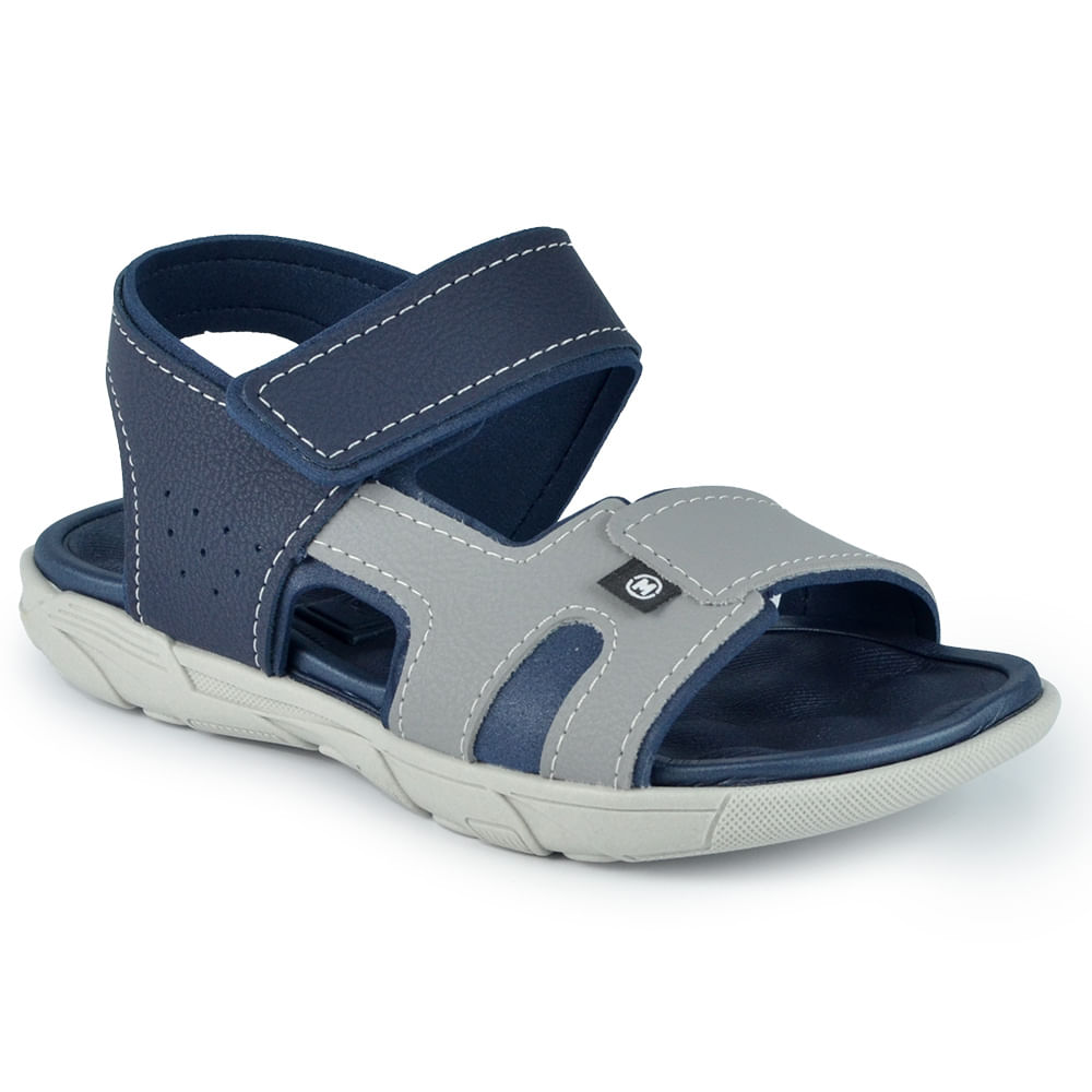 Sandália Papete Molekinho Infantil Masculino 2400.139 - Foto 2