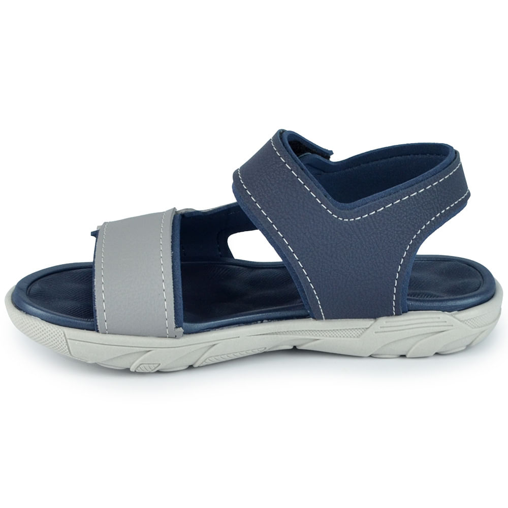 Sandália Papete Molekinho Infantil Masculino 2400.139 - Foto 3