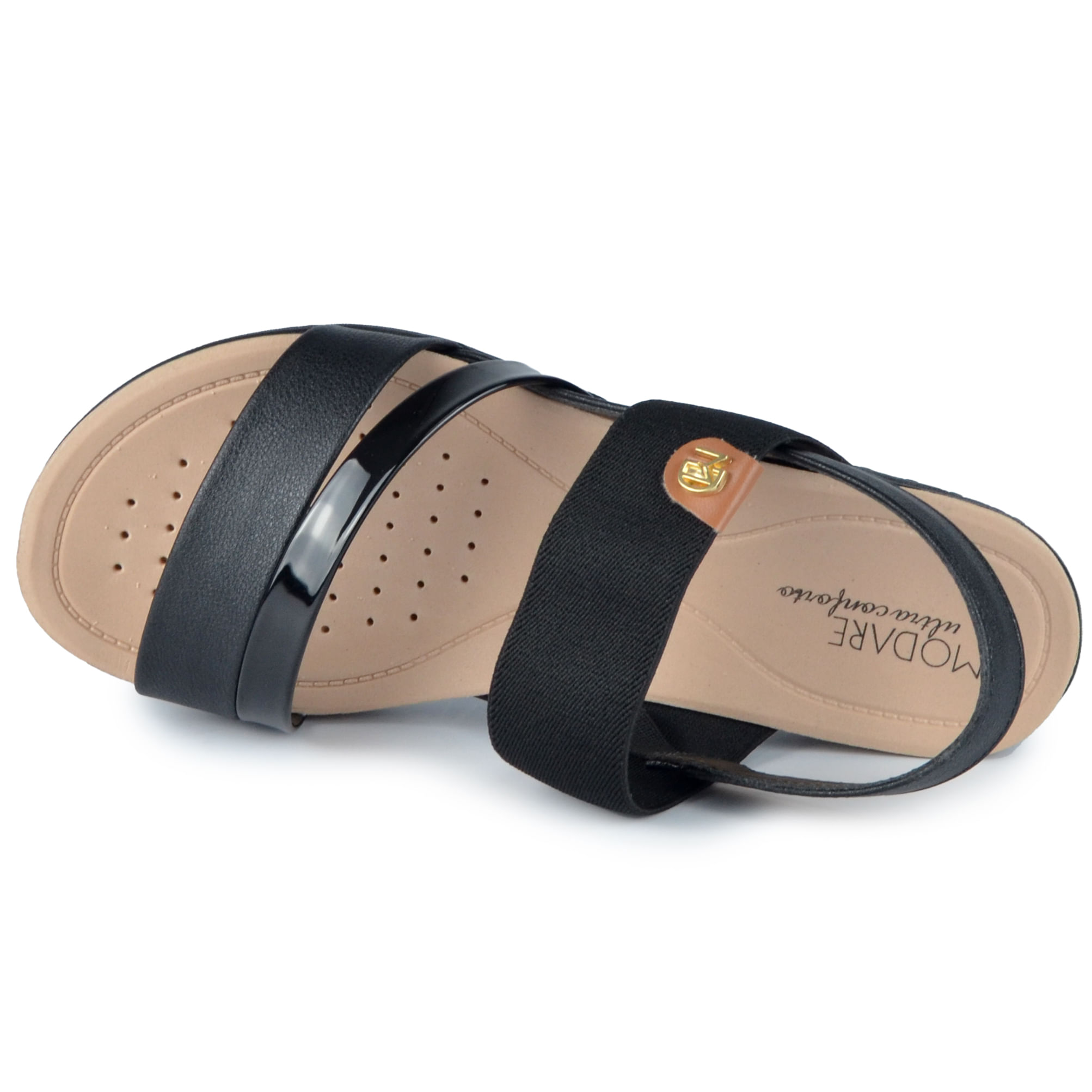 Sandália Papete Modare Feminina Ultraconforto 7125.233 - Foto 4