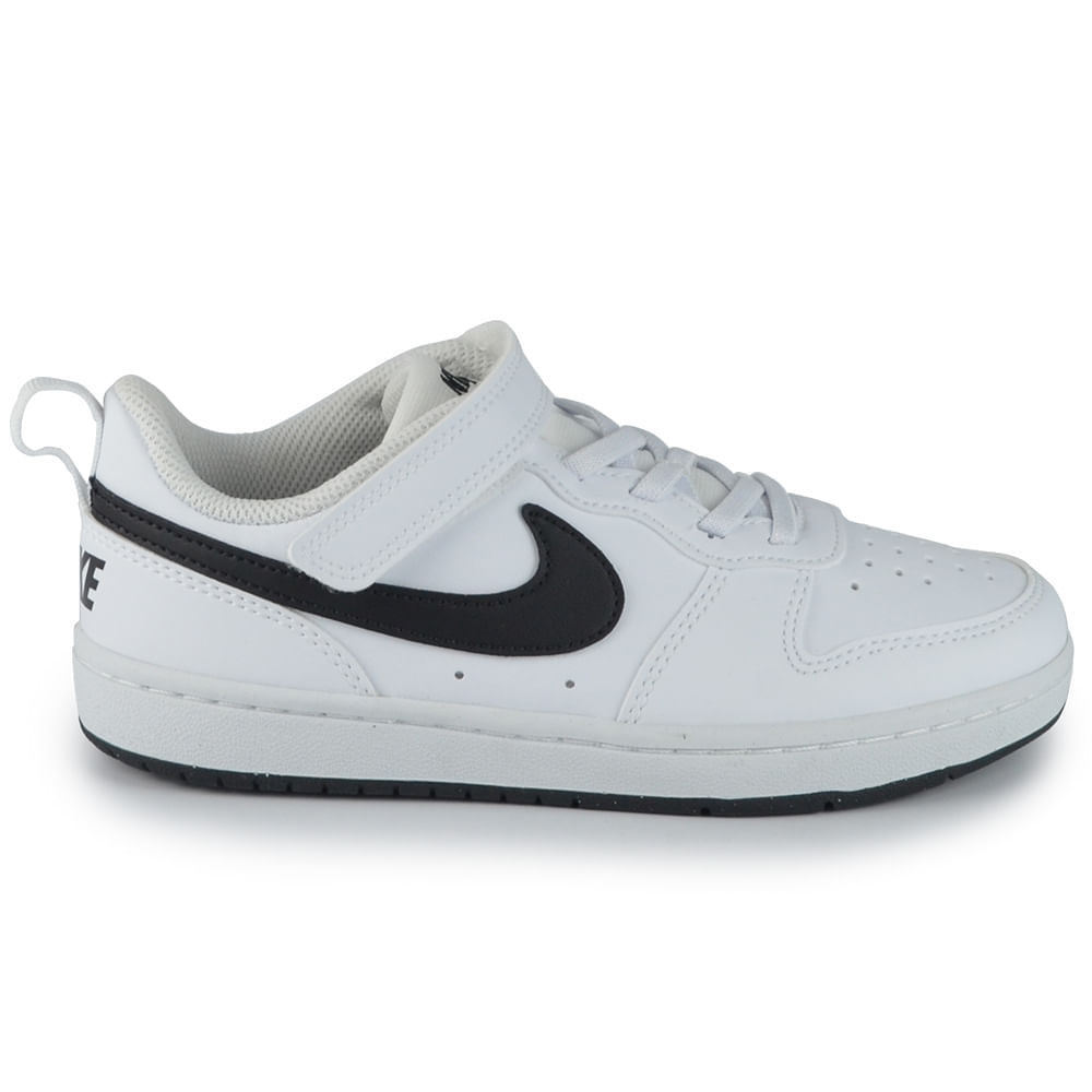 Tênis Infantil/Juvenil Nike Court Borou DV5457-104 - Foto 1