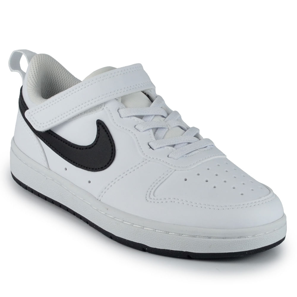 Tênis Infantil/Juvenil  Nike Court Borou DV5457-104 - Foto 2