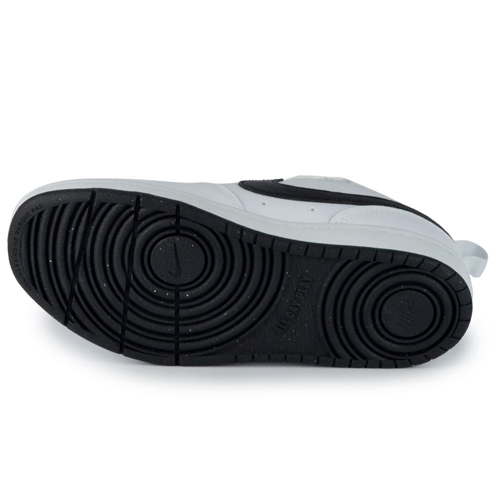 Tênis Infantil/Juvenil Nike Court Borou DV5457-104 - Foto 5