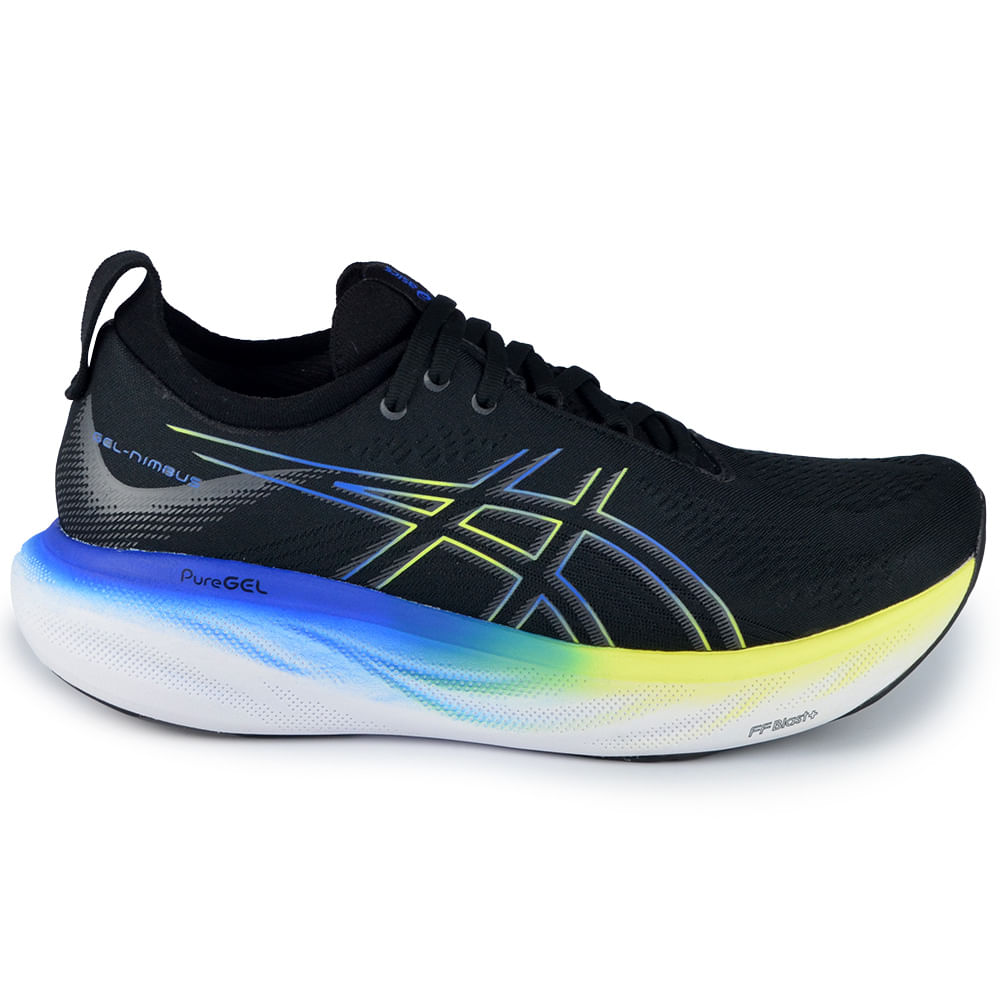 Tênis Esportivo Asics Masculino Gel Nimbus 25 1011B547 | Lojas Kikos