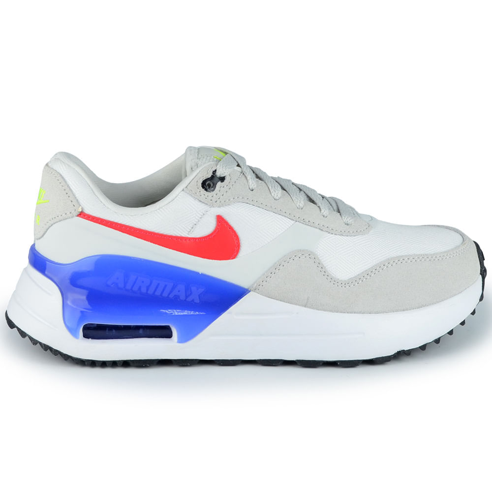 Tênis Esportivo Nike Feminino Air Max Systm DZ1637-100 - Foto 1