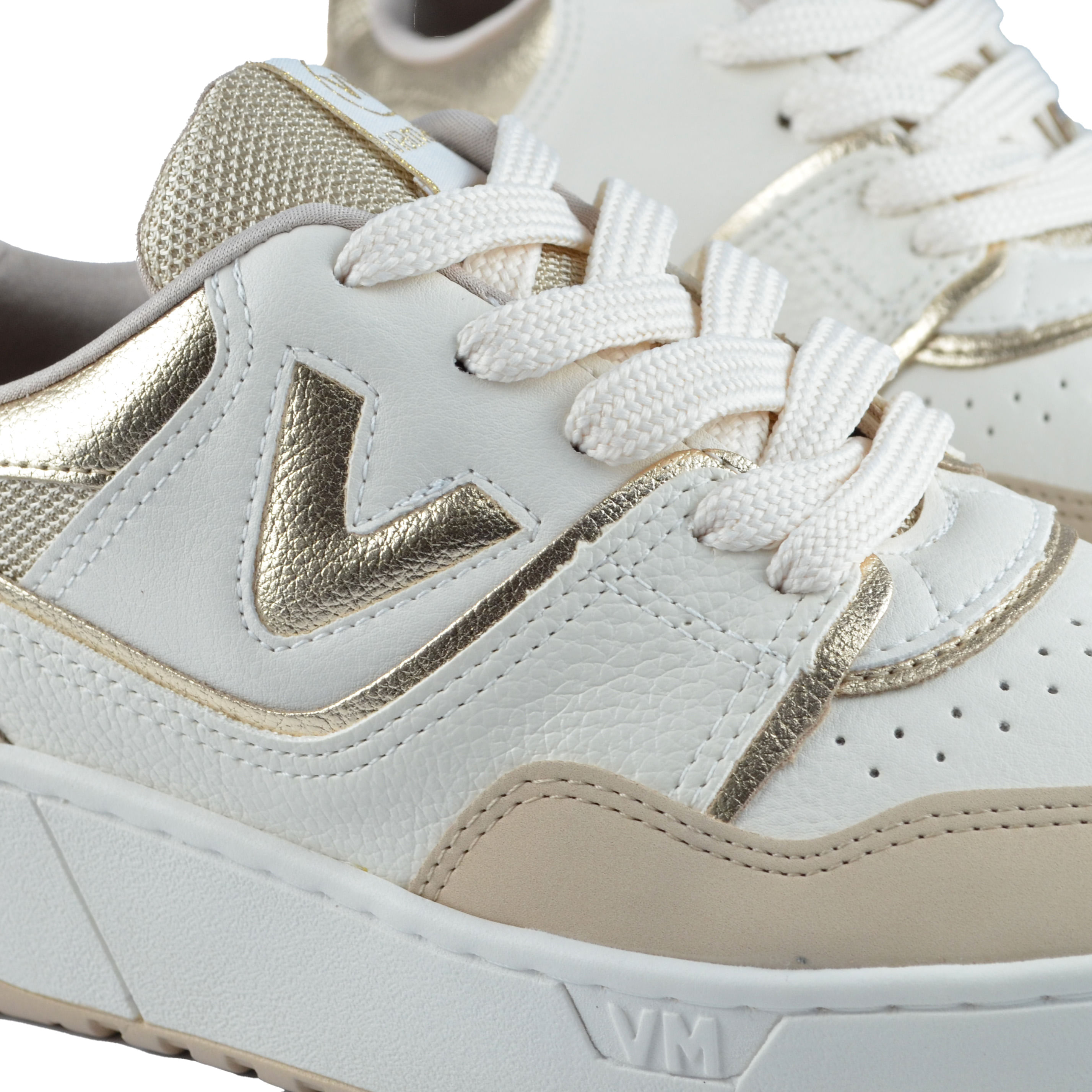 Tênis Casual Via Marte Feminino Dourado 23-13102-07 - Foto 8