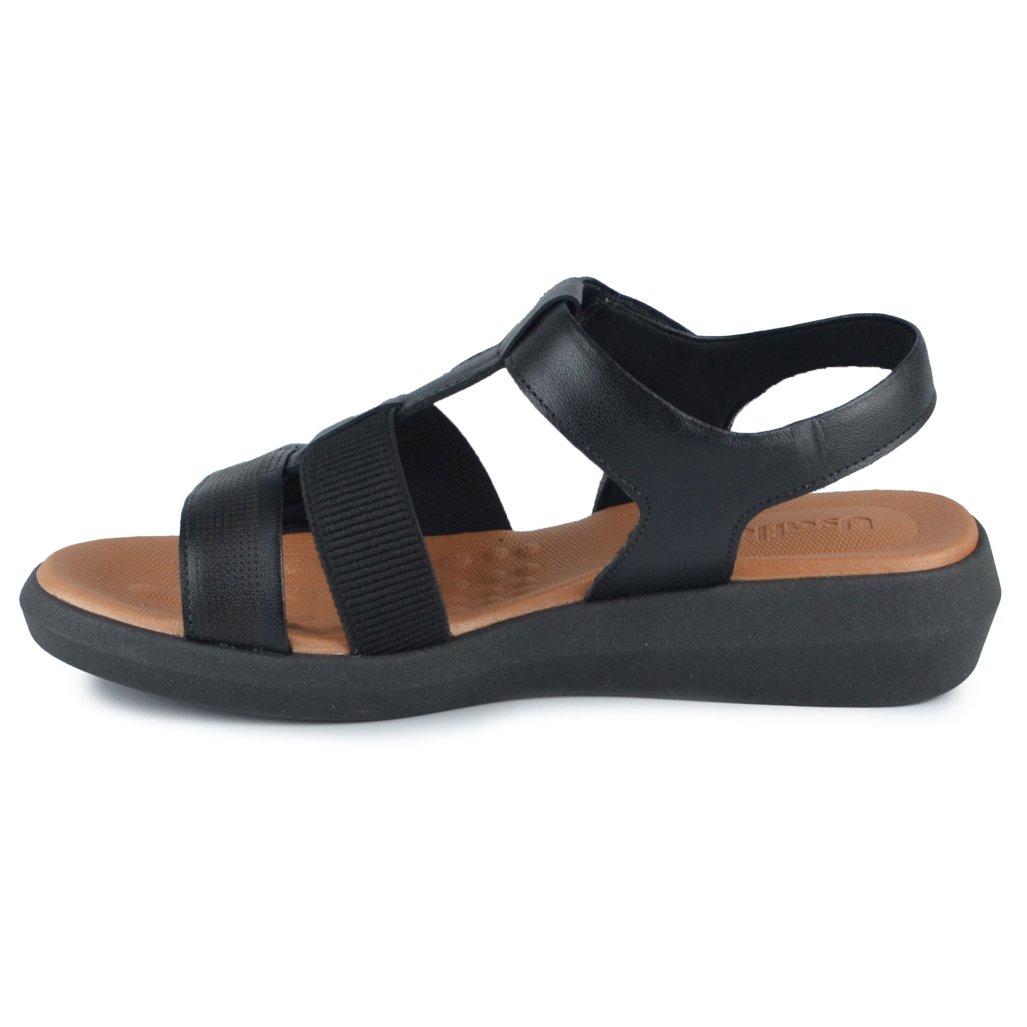 Sandália Papete Usaflex Feminina BK AI3007 - Foto 3