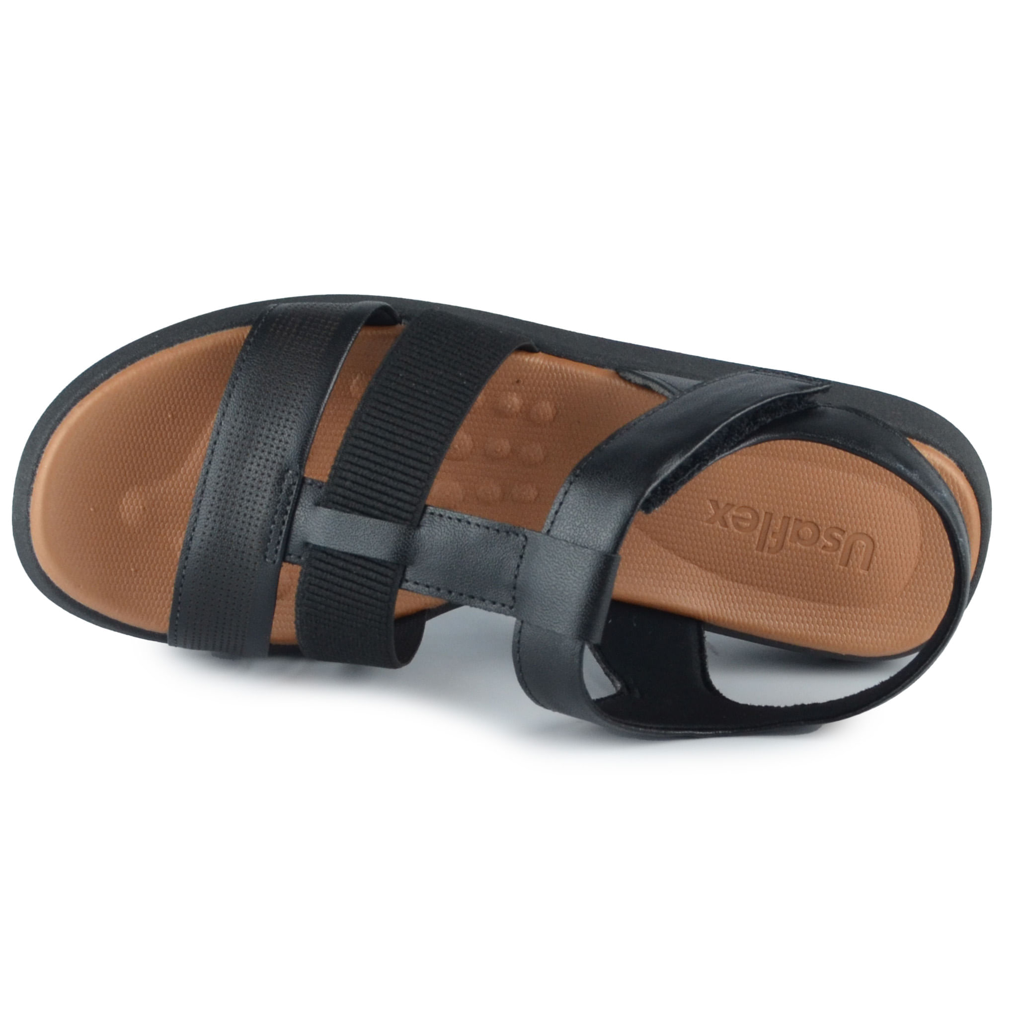 Sandália Papete Usaflex Feminina BK AI3007 - Foto 4