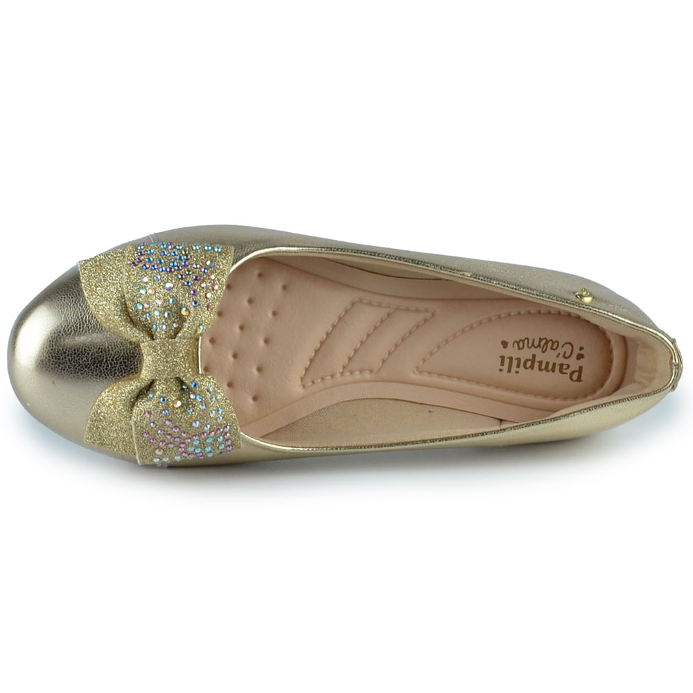 Sapatilha Infantil Pampili Feminina Super Fofura 295.393 - Foto 4