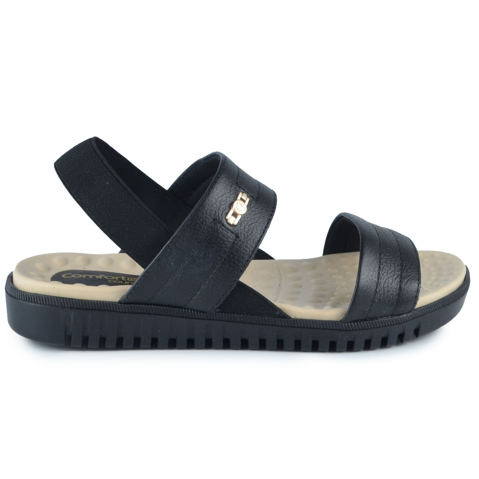 Sandália Papete Comfortflex Feminina 2345403 - Foto 1