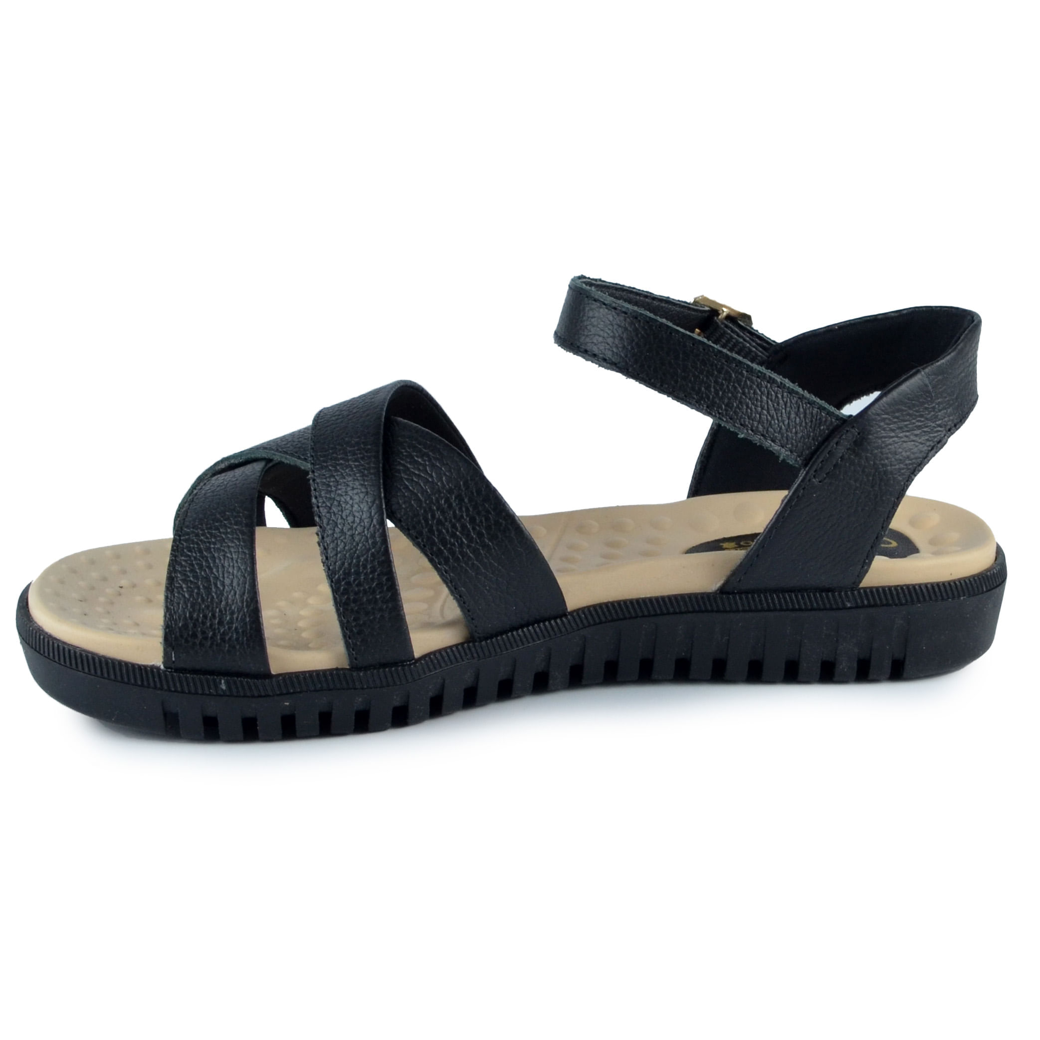 Sandália Papete Comfortflex Feminina BK 2345402 - Foto 3