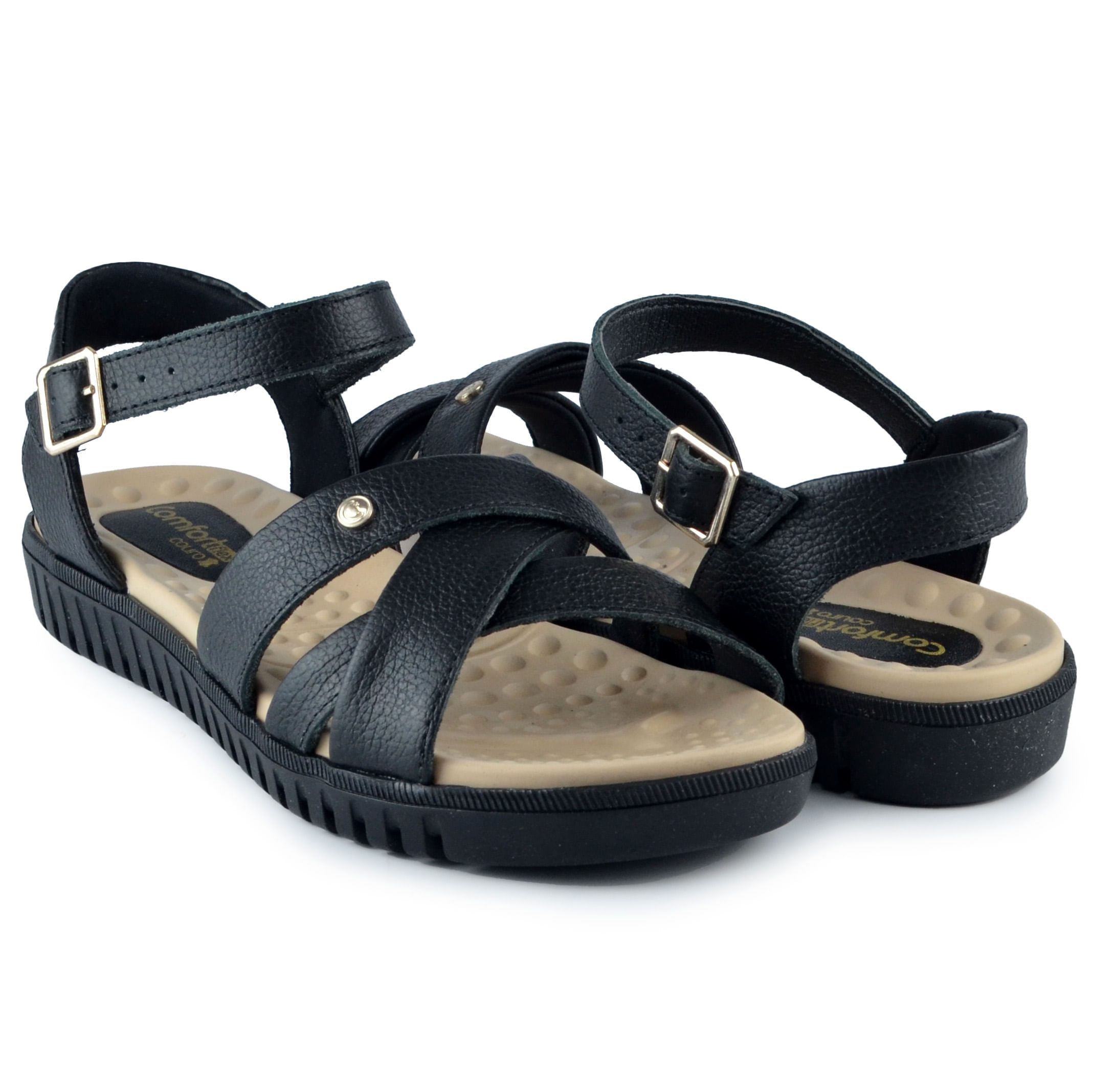 Sandália Papete Comfortflex Feminina BK 2345402 - Foto 6