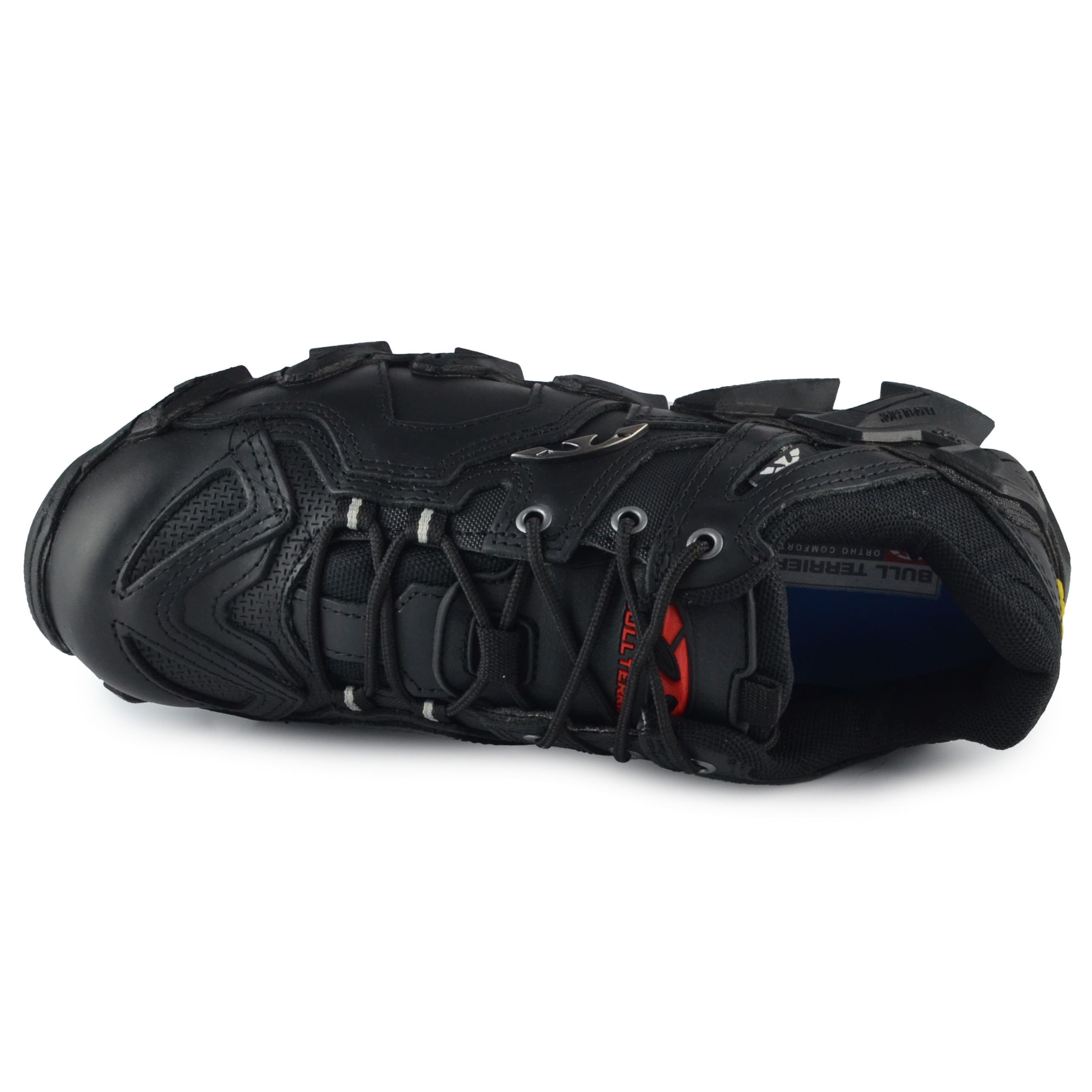 Coturno Bull Terrier Masculino Couro ATON LOW Preto - Foto 4