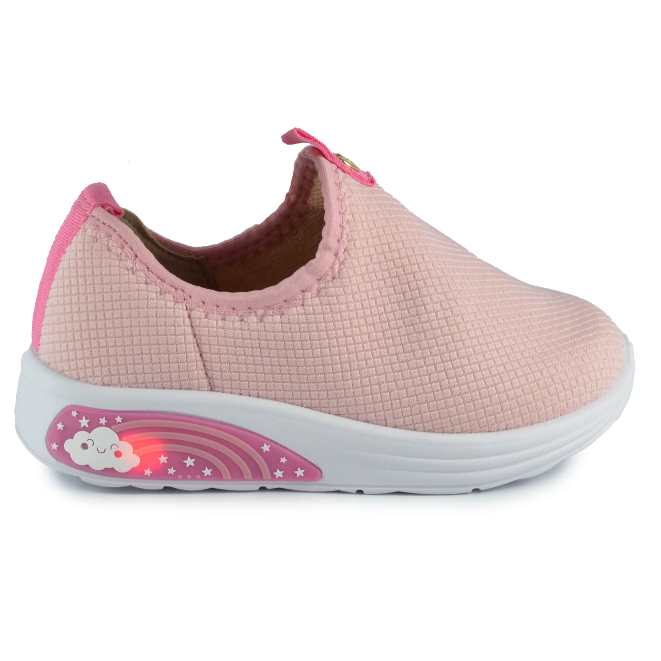 Tênis Infantil Molekinha Feminino Led 2731.200 - Foto 1
