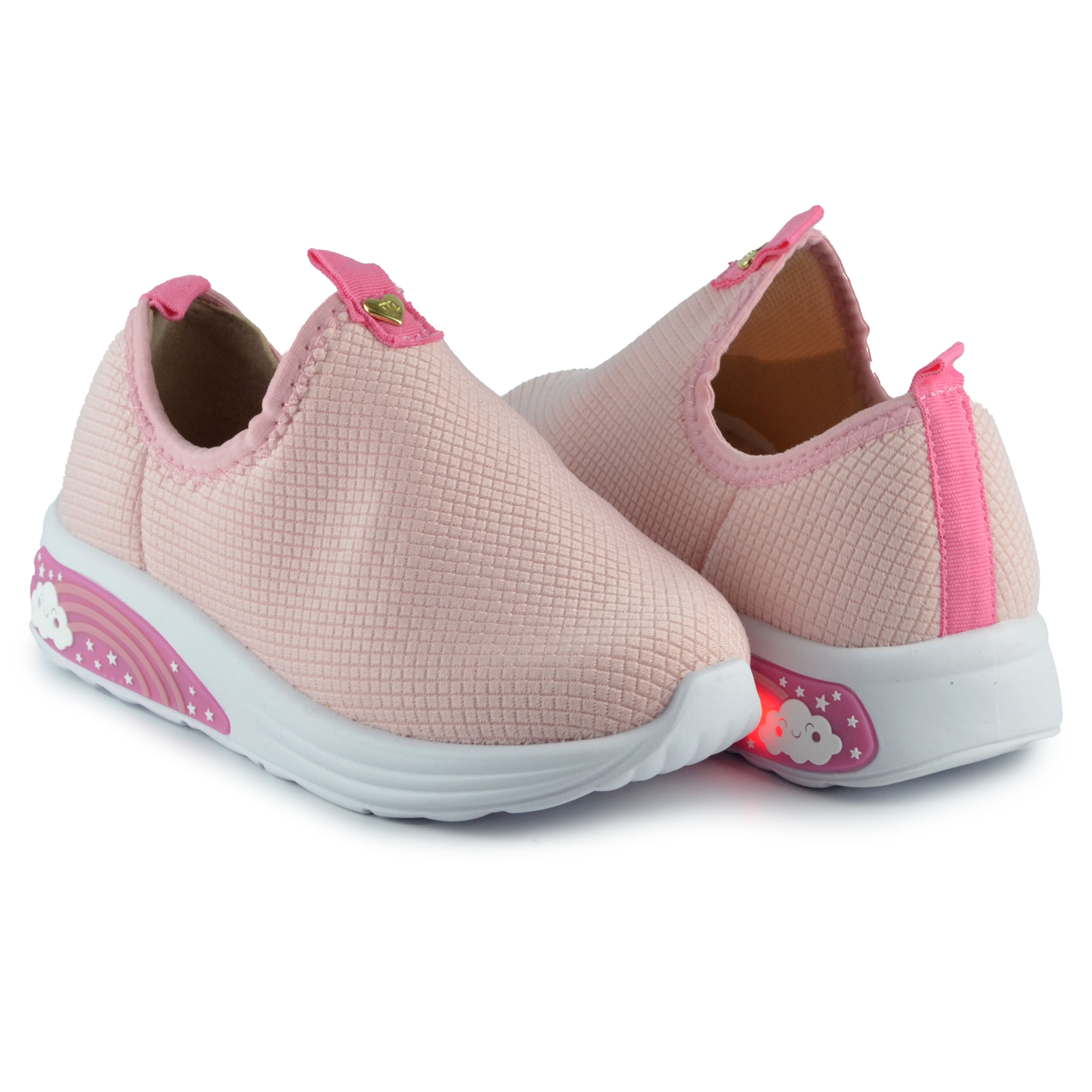 Tênis Infantil Molekinha Feminino Led 2731.200 - Foto 6