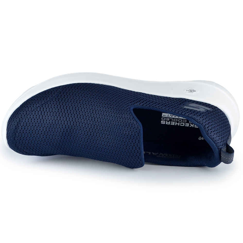 Tênis Skechers Go walk Azul - Foto 4