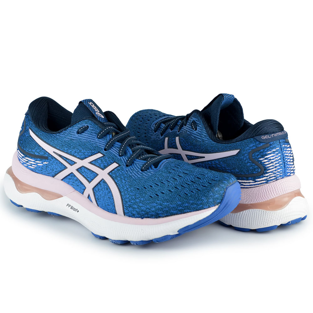 Tênis Esportivo Asics Gel Feminino Nimbus 24 1012B201 Lojas Kikos