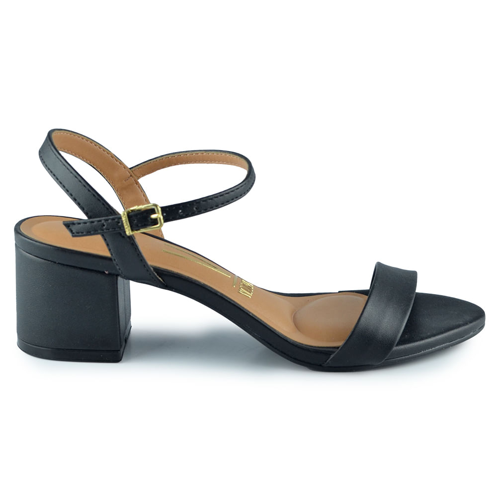 Sandália Vizzano Feminina Salto Baixo Bloco 6291.900 PELICA - Foto 1