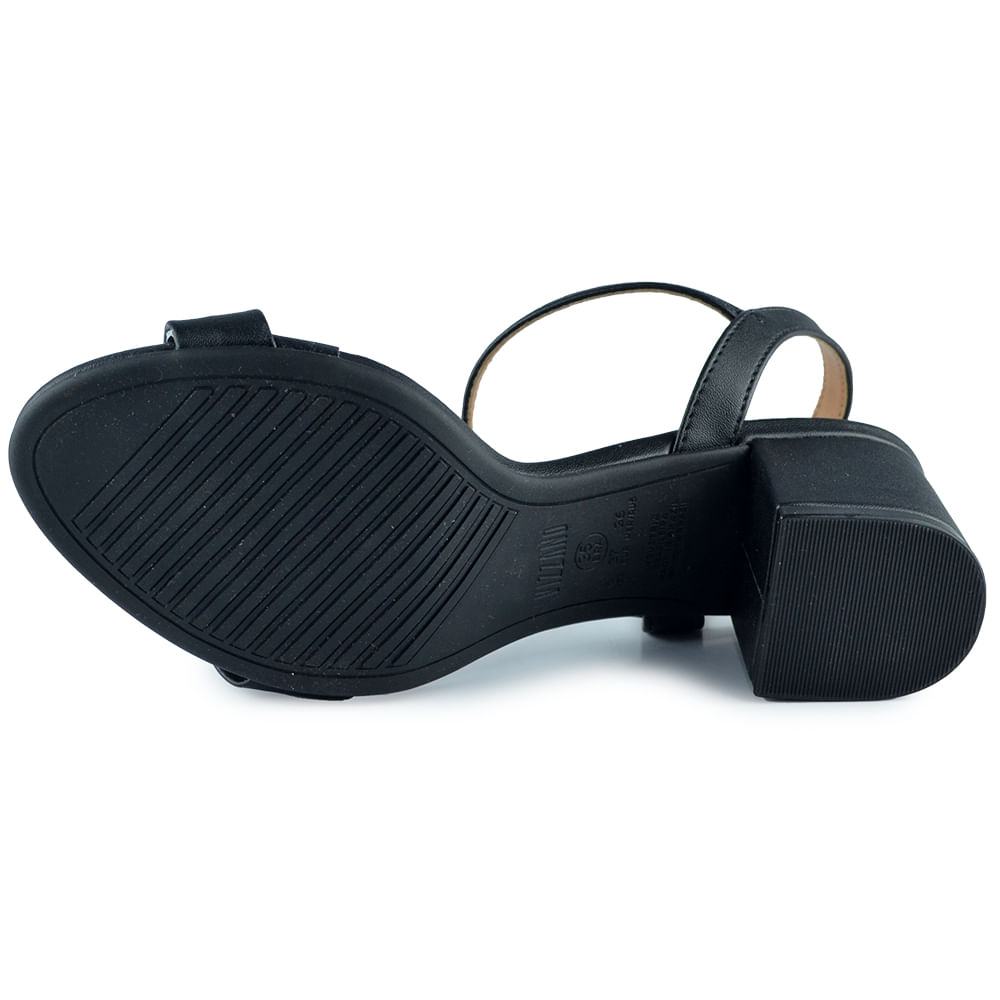 Sandália Vizzano Feminina Salto Baixo Bloco 6291.900 PELICA - Foto 5