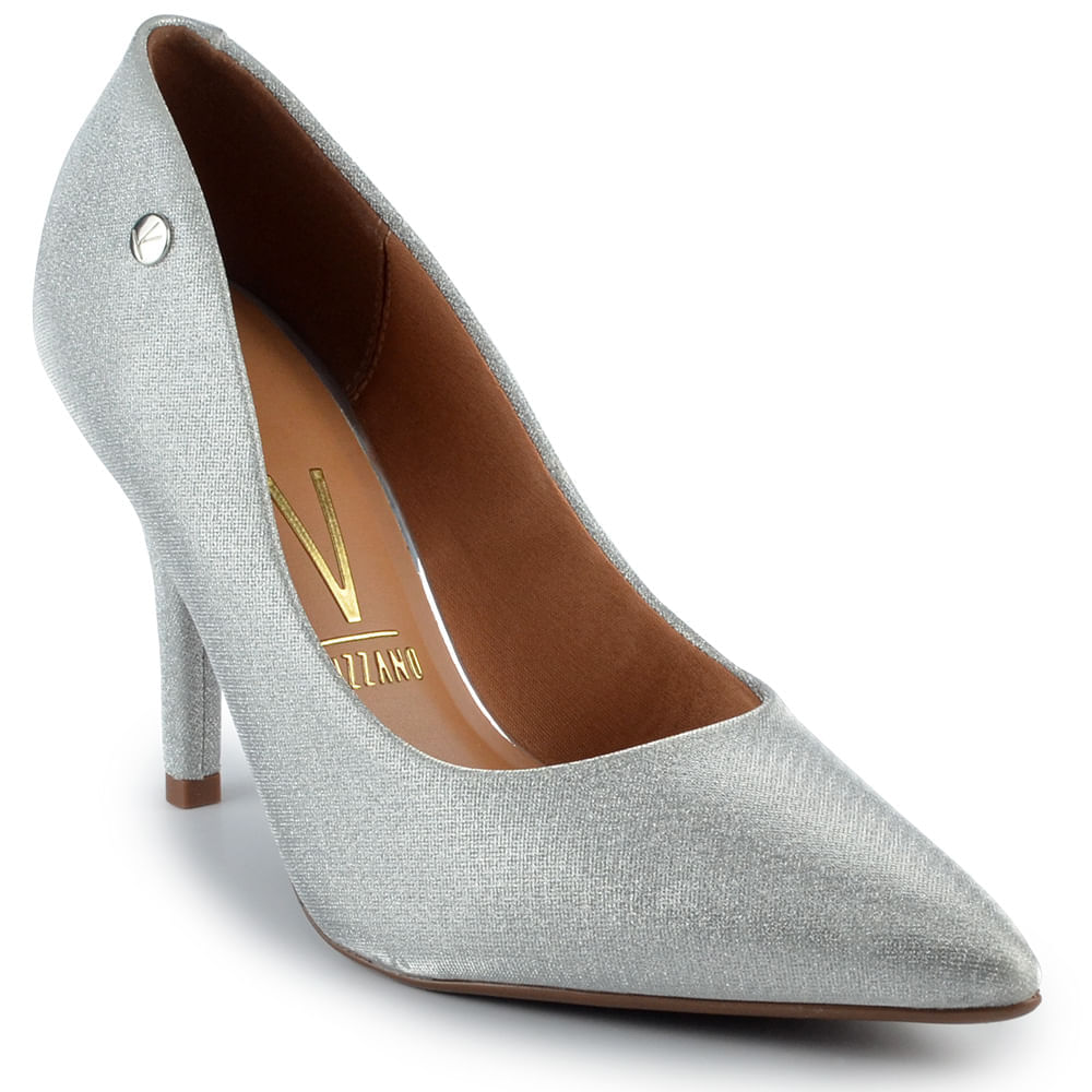 Scarpin Vizzano Feminino Shine 1184.1101 TELA - Foto 2