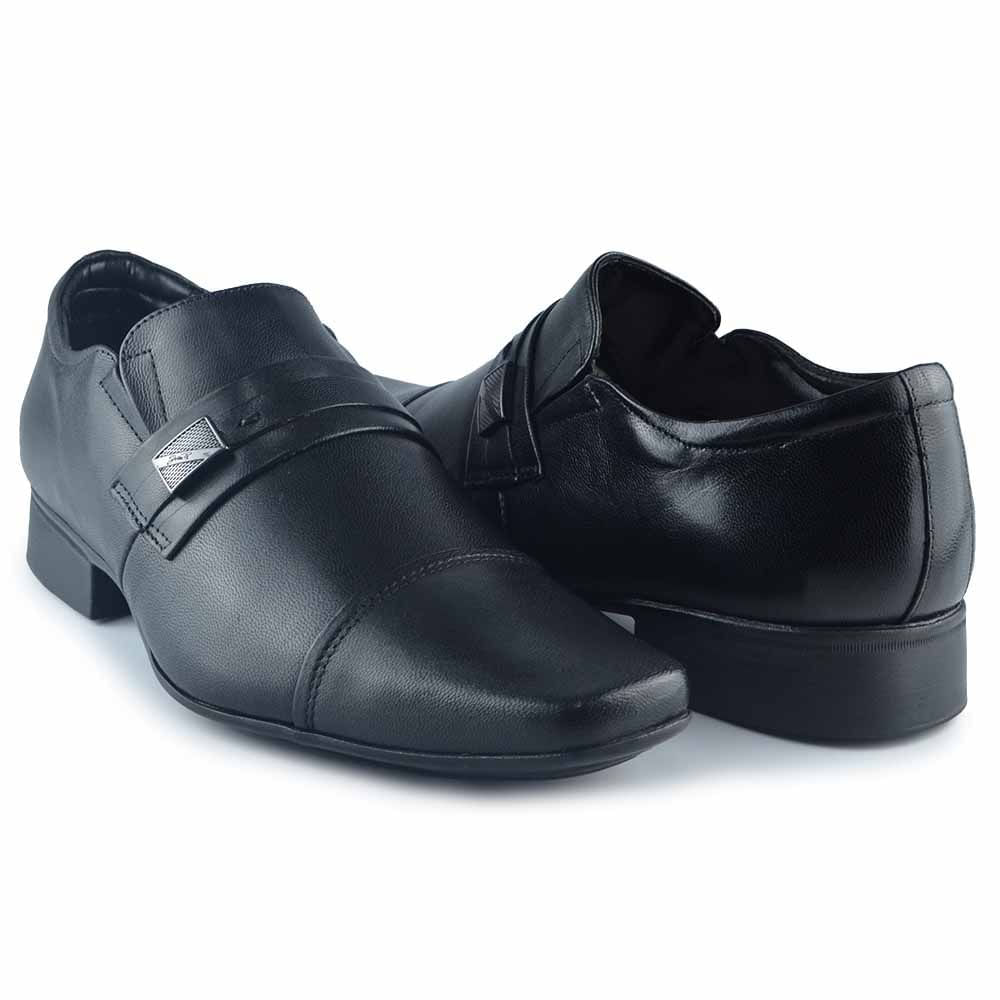 Sapato Social Jota Pe Masculino Air Vinitti - Couro - Foto 6