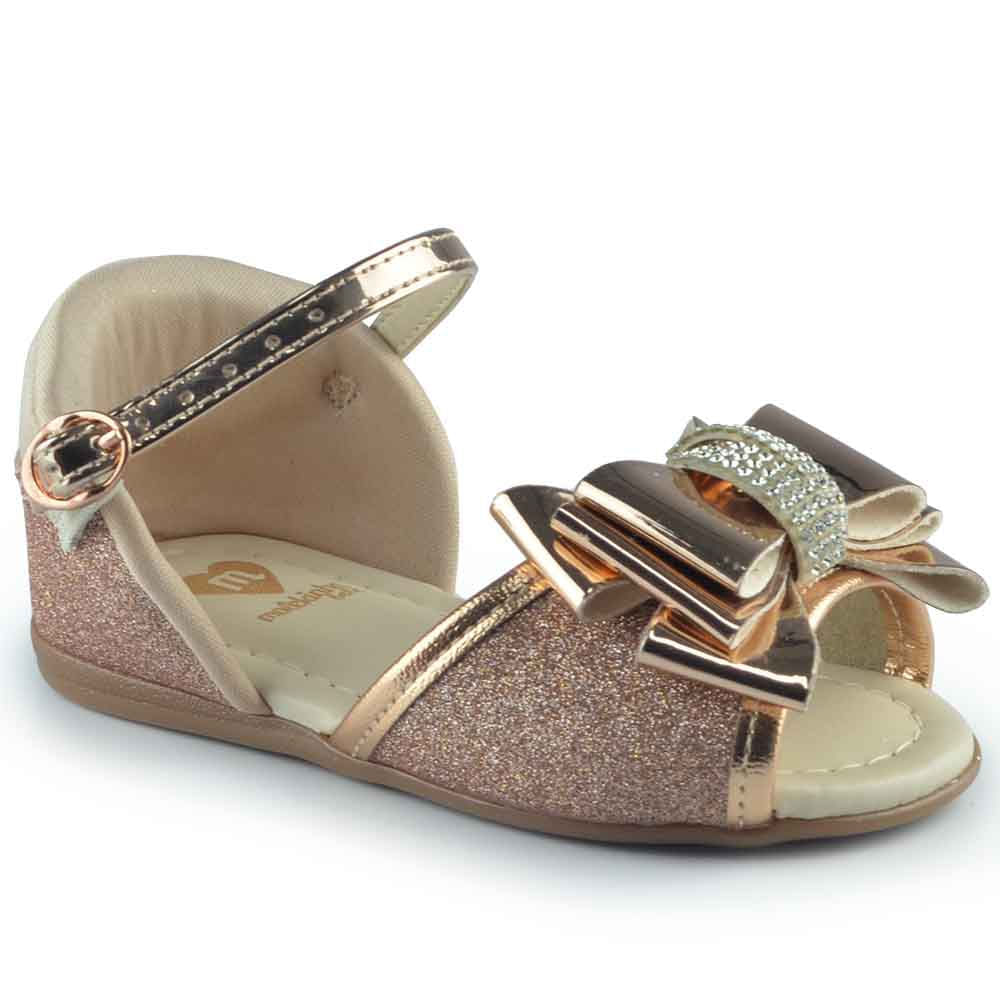 Sandália Infantil Molekinha Strass - Brilho 2114.269 - Foto 2