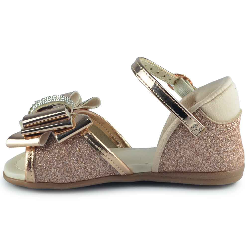 Sandália Infantil Molekinha Strass - Brilho 2114.269 - Foto 3