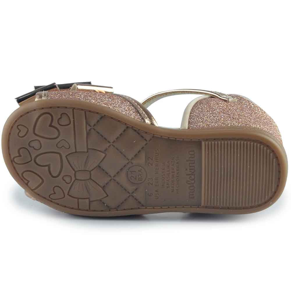 Sandália Infantil Molekinha Strass - Brilho 2114.269 - Foto 5