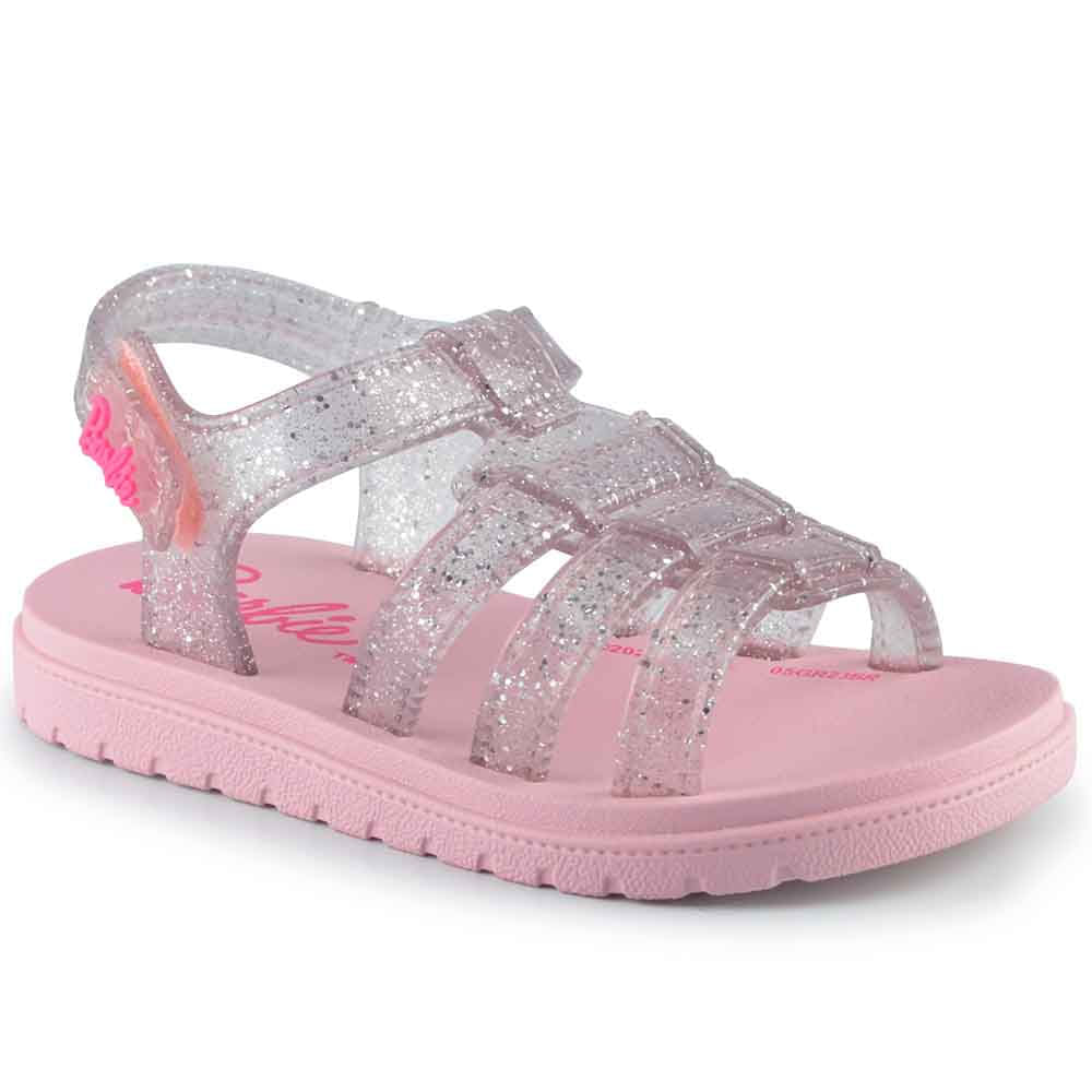 Sandália Infantil Grendene Feminino Barbie Fashionista 23045 - Foto 2