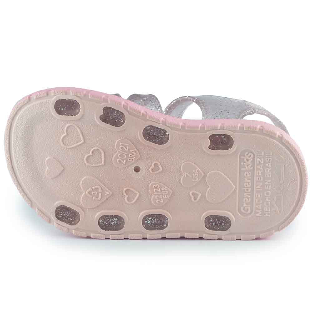 Sandália Infantil Grendene Feminino Barbie Fashionista 23045 - Foto 5