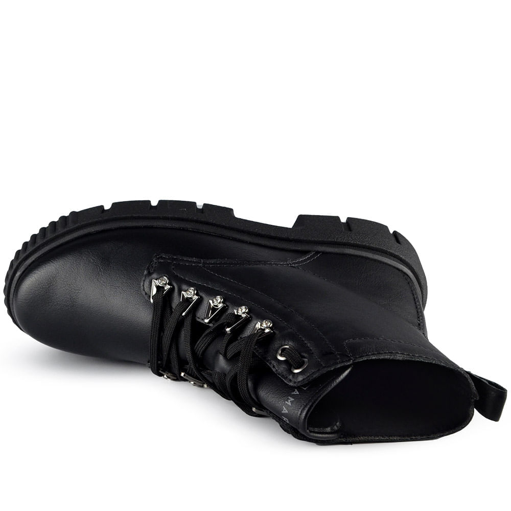 Coturno Ramarim Feminino Tratorado em Couro 2499102 - Foto 4