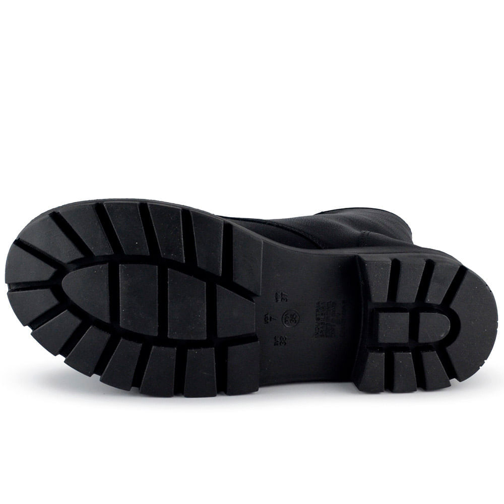 Coturno Cano Médio Via Marte Feminino Tratorado 025-009-01 - Foto 5