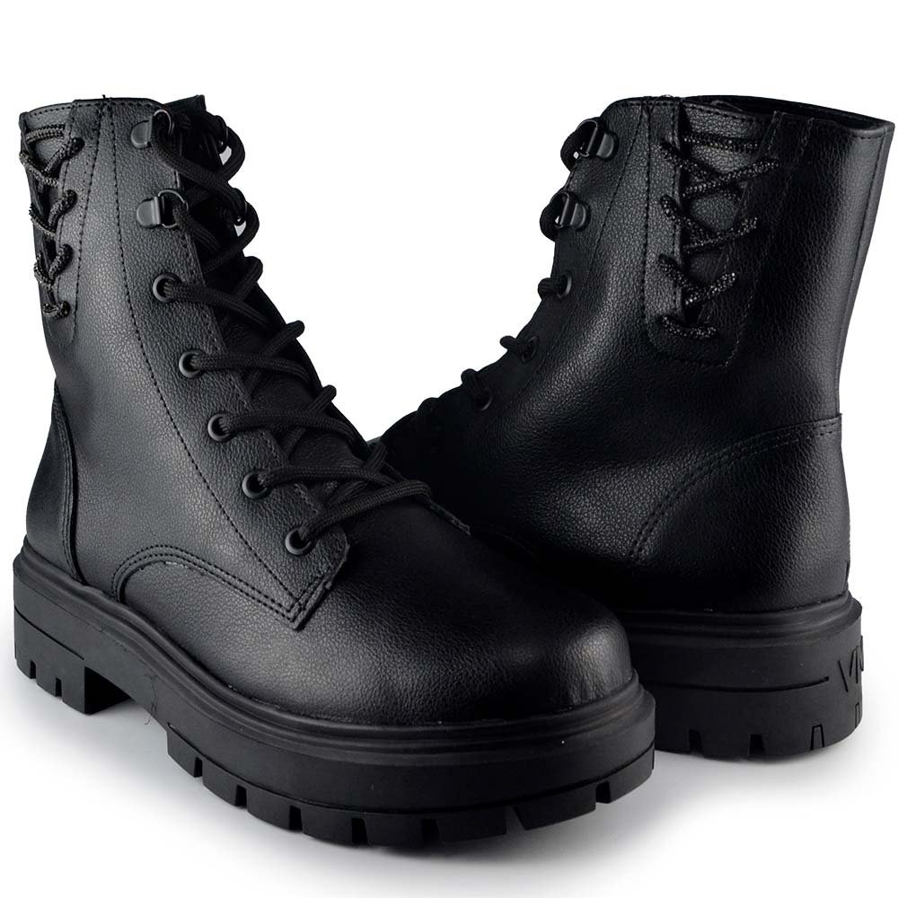 Coturno Cano Médio Via Marte Feminino Tratorado 025-009-01 - Foto 6