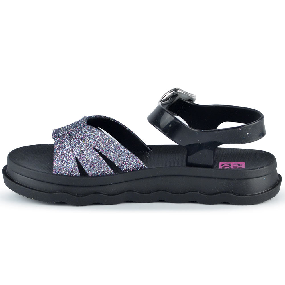 Sandália Infantil Zaxy Feminina Power Glitter 19047 - Foto 3