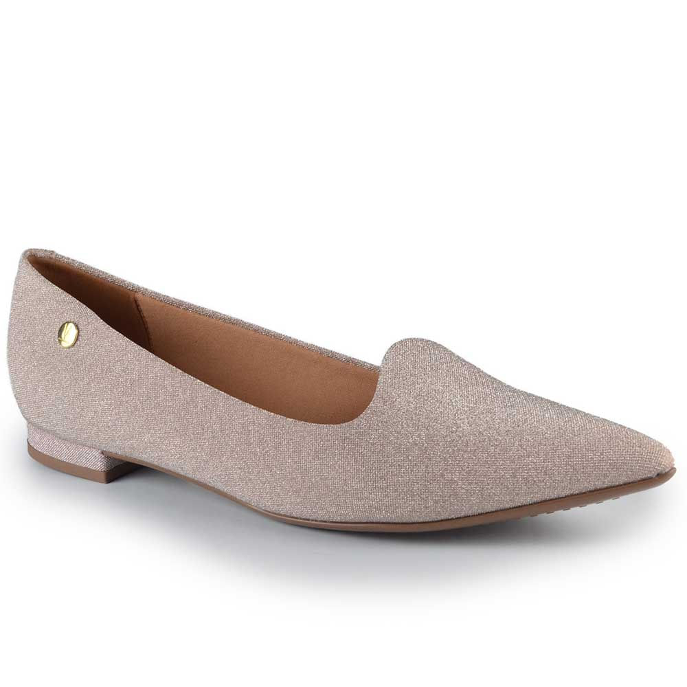 Sapatilha Feminina Bico Fino Glitter 1206.261 TELA - Foto 2