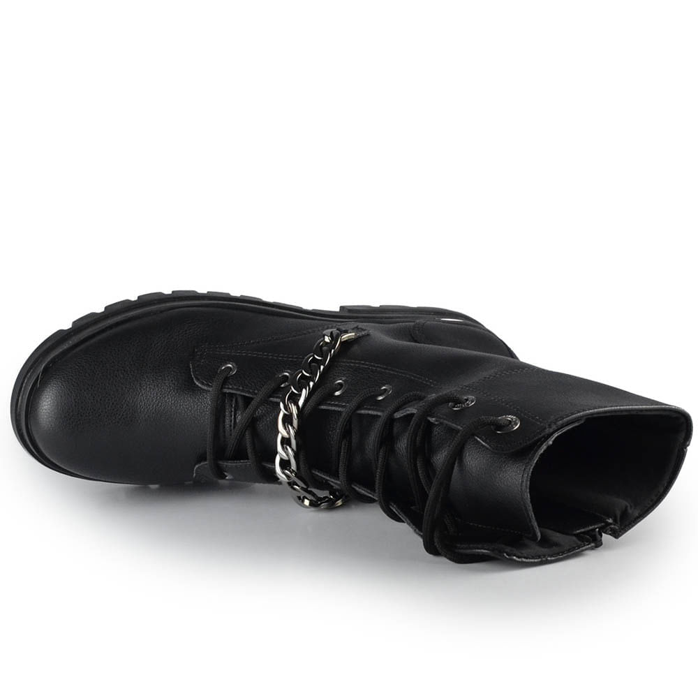 Coturno Cano Médio Via Marte Feminino Tratorado 007-002-01 - Foto 5